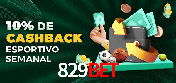 10% de bônus de cashback na 829bet